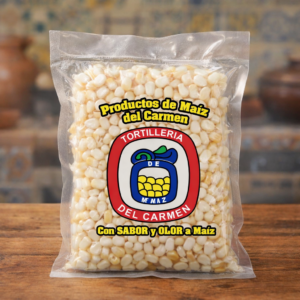 Nixtamal Empacado Al Alto Vacio 900 Gr.